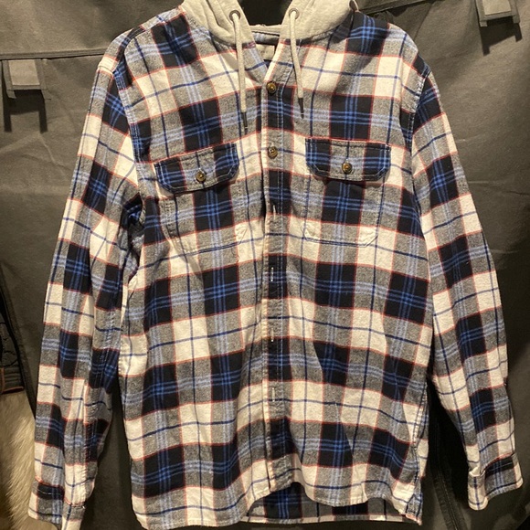 Flannel with hood - Picture 1 of 1